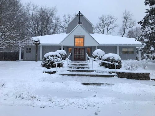 St. Francis Church in the snow